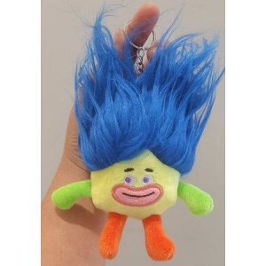 Брелок плюшевый "Colorful monster", blue 8х6х4 см 140P-004B