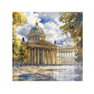 Блокнот 105х105 мм 48л "Notebook.СОБОР. САНКТ-ПЕТЕРБУРГ" 71569 Феникс