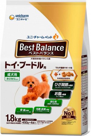 Best Balance Dog Food for Toy Poodle - сухой корм для собак породы той-пудель, 1.8 кг