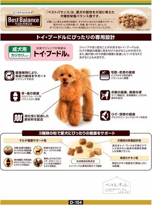 Best Balance Dog Food for Toy Poodle - сухой корм для собак породы той-пудель, 1.8 кг