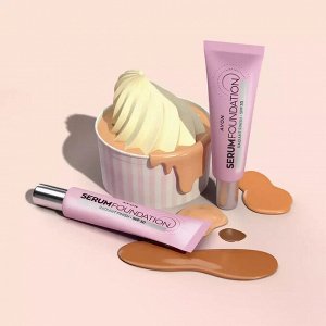 Тональный крем-сыворотка для лица SPF 30, цвет Слоновая кость