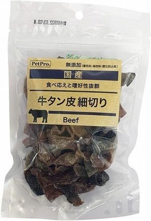 PetPro Natural Beef Tongue Skin - лакомство для собак из говяжьей кожи (язык) 50 г