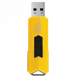 Флэш-диск 16 GB SMARTBUY Stream USB 2.0, желтый, SB16GBST-Y