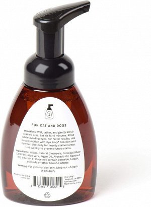 Eye Envy Tear Stain Facial Cleanser - пенка для очищения от слёзных пятен кошек и собак