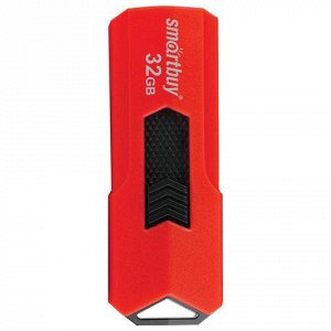 Флэш-диск 32 GB SMARTBUY Stream USB 3.0, красный, SB32GBST-R3