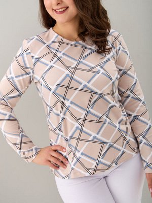 Лонгслив Лонгслив женский базовый выполнен из 95% хлопка с добавлением 5% эластана. Лонгслив с длинным рукавом трендовый элемент женского гардероба, который вы можете сочетать с любой одеждой, с пиджа