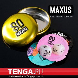 MAXUS Special condoms. Презервативы Точечно-ребристые 3 шт.