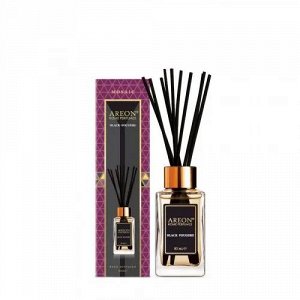 Ароматизатор AREON HOME PERFUME STICKS MOSAIC Чёрный Фужер 85 мл