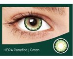Перекрывающие цветные контактные линзы HERA PARADISE Green -3.5 ВС 8.6 (2 линзы)