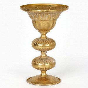 Подсвечник металл «Ярусы» для одной свечи 16x16x25 см