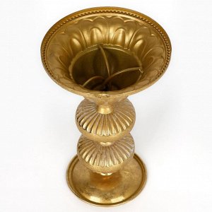 Подсвечник металл «Ярусы» для одной свечи 16x16x25 см