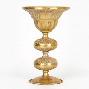 Подсвечник металл «Ярусы» для одной свечи 16x16x25 см