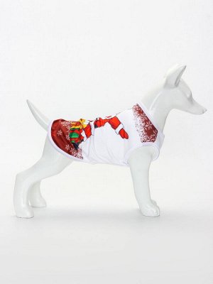 Майка "Merry", размер M (ДС 30, ОШ 30, ОГ 40 см), красная