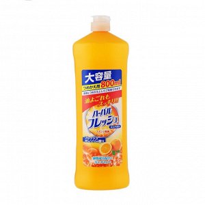 Mitsuei Концентрированное средство 
для мытья посуды, овощей и фруктов (аромат апельсина) 800 мл 12