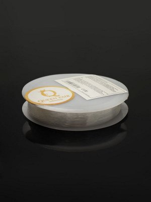 Нить силиконовая (резинка) d=0.5 мм, L=10 м, прозрачная