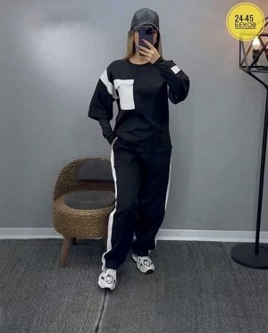 ЖЕНСКИЙ КОСТЮМ ДВОЙКА ТКАНЬ ДВУХНИТКА