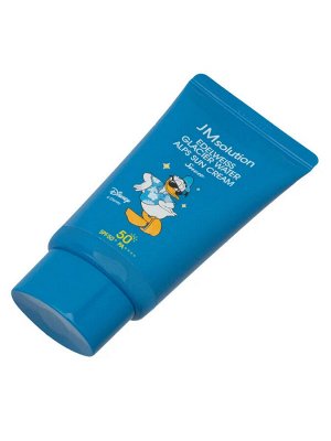 Jmsolution Охлаждающий солнцезащитный крем / Edelweiss Glacier Water Alps Moist Suncream Snow SPF50+/PA++++ Disney Donald Duck, 50 мл