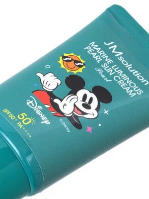 Jmsolution Увлажняющий солнцезащитный крем с жемчугом / Marine Luminous Pearl Sun Cream Pearl SPF50+/PA++++ Disney Mickey, 50 мл