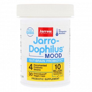 Jarrow Formulas, Jarro-Dophilus Mood, 10 Billion, 30 EnteroGuard Veggie Caps