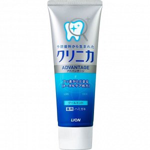 LION Зубная паста комплексного действия "Clinica Advantage Cool mint" со вкусом охлаждающей мяты 130 г (туба) / 60