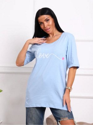 Футболка с надписью Love, Арт. 801