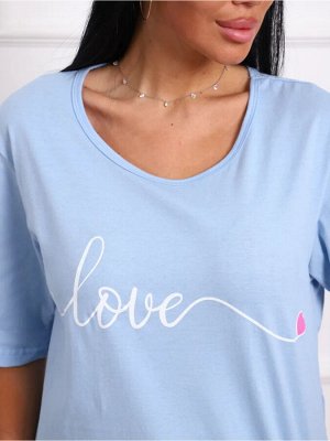 Футболка с надписью Love, Арт. 801