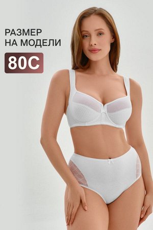 Бюстгальтер 2816 мягкая чаша с сеточкой