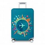 Чехол на чемодан 57*25*38 см, M (22-25 дюйма)