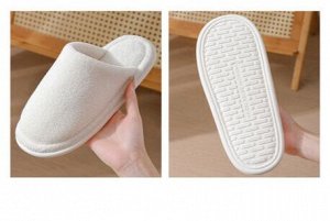 Теплые женские тапочки