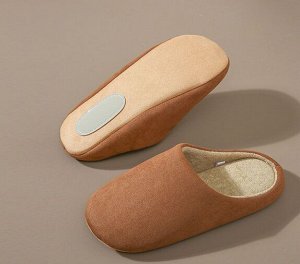 Теплые унисекс тапочки