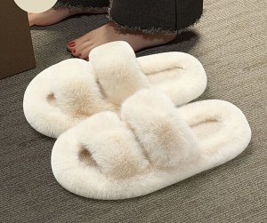 Теплые женские тапочки