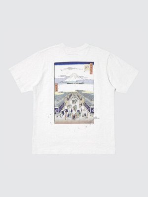 UNIQLO UT - хлопковая футболка Укиё-э Бостонский музей UT