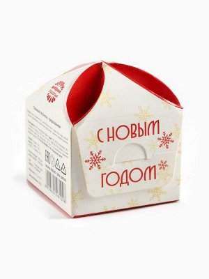 Печенье с предсказанием на новый год «Приносящее радость», 1 шт x 6 г.