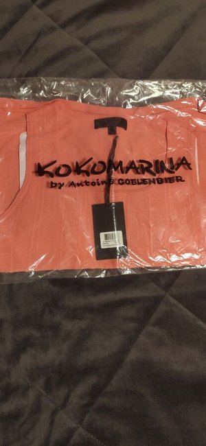 Топ SOHOTI закупка KOKOMARINA Цвет лосось