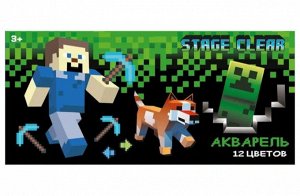 Акварель медовая "My Game", 12 цветов