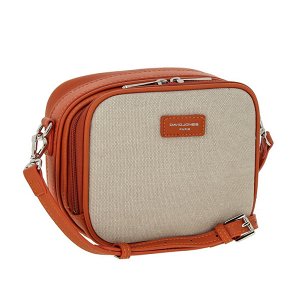 Женская сумка David Jones. 5758-1 beige/orange