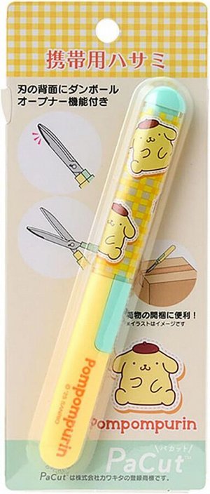Sanrio Portable Scissors - складные ножницы в виде ручки с персонажами Sanrio