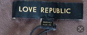 Атласное платье миди Love Republic. Новое