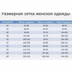 Размерная сетка