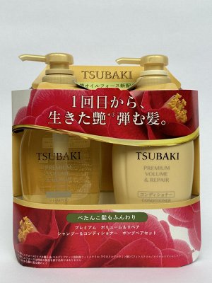 Набор SHISEIDO Tsubaki Premium Volume&Repair (шампунь + кондиционер) из Японии.