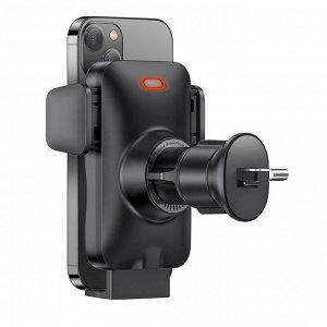 Автомобильный держатель с функцией беспроводной зарядки Baseus Wisdom Auto Alignment 15W) Black (CGZX000001)