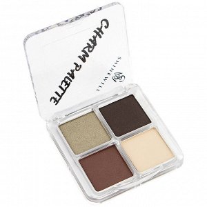 Тени для век CHARM PALETTE №01 (4 цвета) 1*6шт