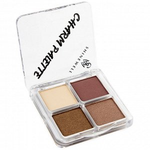 Тени для век CHARM PALETTE №02 (4 цвета) 1*6шт