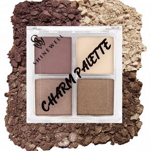 Тени для век CHARM PALETTE №02 (4 цвета) 1*6шт