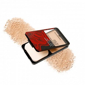 Пудра компактная POWDER ART №02 со спонжем и зеркалом SPF-15 матирующая