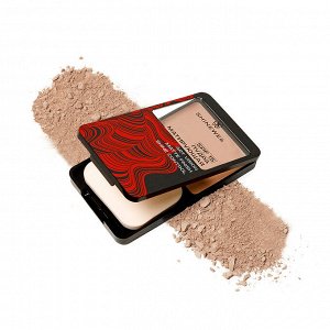 Пудра компактная POWDER ART №04 со спонжем и зеркалом SPF-15 матирующая
