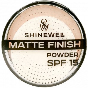 Пудра компактная MATTE FINISH №01 матирующая SPF-15