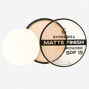 Пудра компактная MATTE FINISH №01 матирующая SPF-15