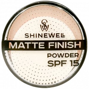 Пудра компактная MATTE FINISH №02 матирующая SPF-15