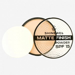 Пудра компактная MATTE FINISH №02 матирующая SPF-15